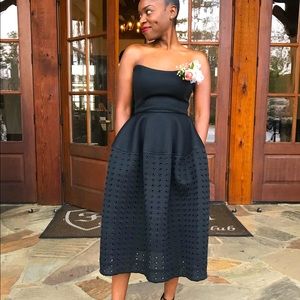 Nicholas Black strapless dress